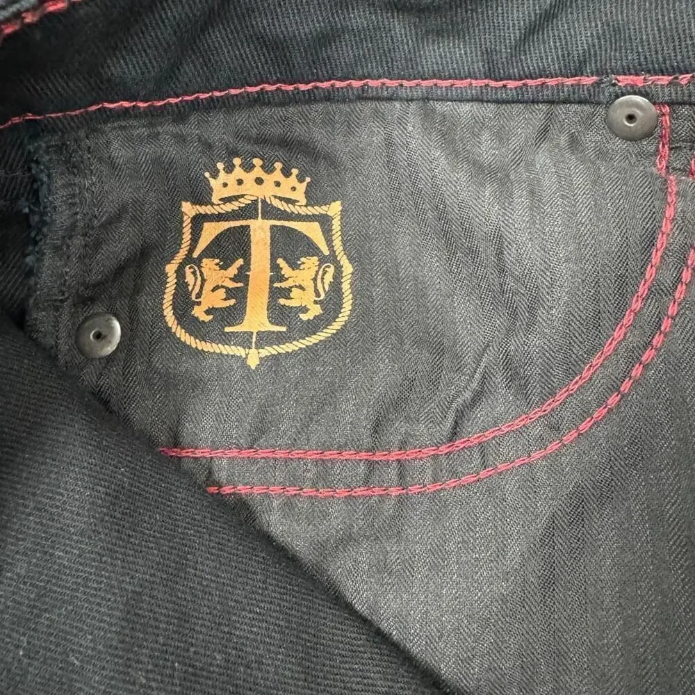 Talbots Signature Crop Jeans Women‎ Size 16P Black Stretch Denim Capri Classic - Picture 4 of 5